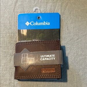 Columbia Brown Leather Wallet